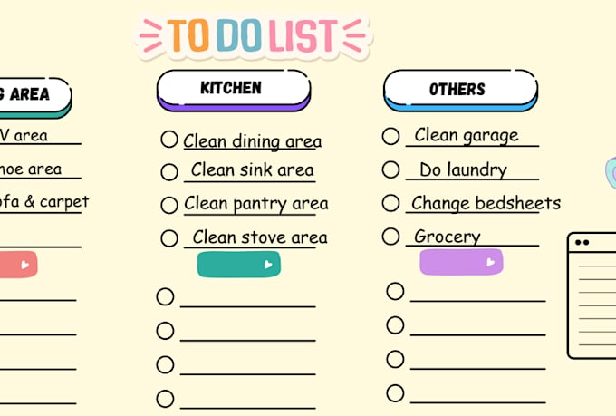 do your to do list